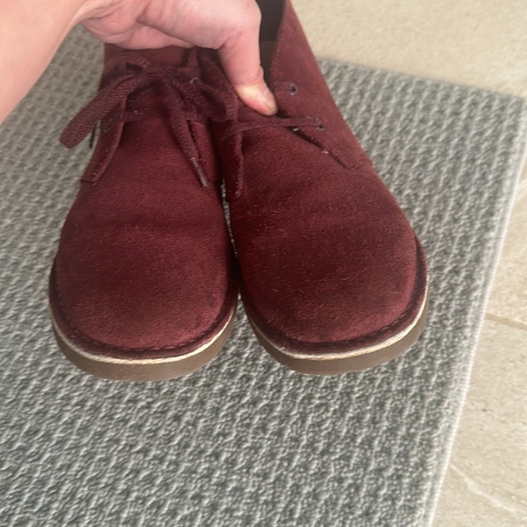 Clark’s desset boots suede unisex size 1.5 - Picture 4 of 9